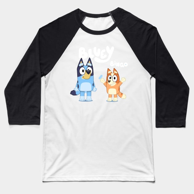 Bluey & Bingo Baseball T-Shirt by Inspire Gift